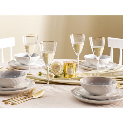 Algaba 380ml Handmade Red Wine Glass Set