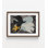 Reproduction d'art de beaux oiseaux, peinture encadrée d'oiseaux, colombe volante, art mural surdimensionné, grands oiseaux noirs et blancs
