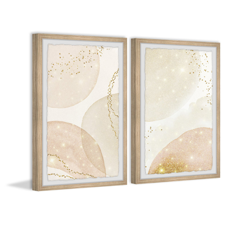 Winter's End by Marmont Hill - 2 Piece Single Picture Frame Painting Set, 45" H x 38" W x 3.81" D