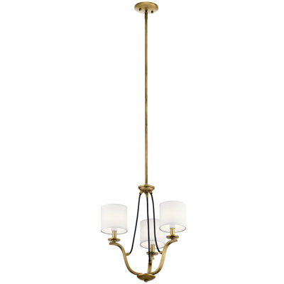 Lustre empire 3 lumières 