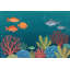 Décoration murale poisson sous-marin Coral Reef-686963761-686963765