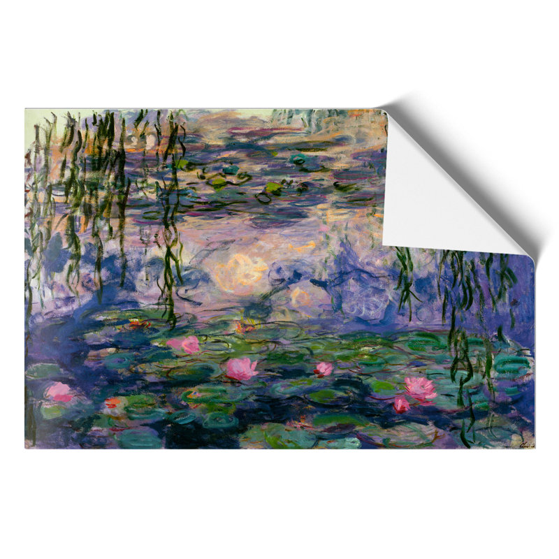 Water Lilies Lily Pond Vol.11 by Claude Monet - No Frame Painting, 21cm H x 30cm W x 0.1cm D