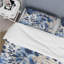 Cobalt Blue Acanthus Leaves Victorian Pattern I - Ensemble de housse de couette à motif floral-1327118057