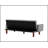 74.4'' Faux Leather Square Arm Sofa Bed-1983215269-1983379835