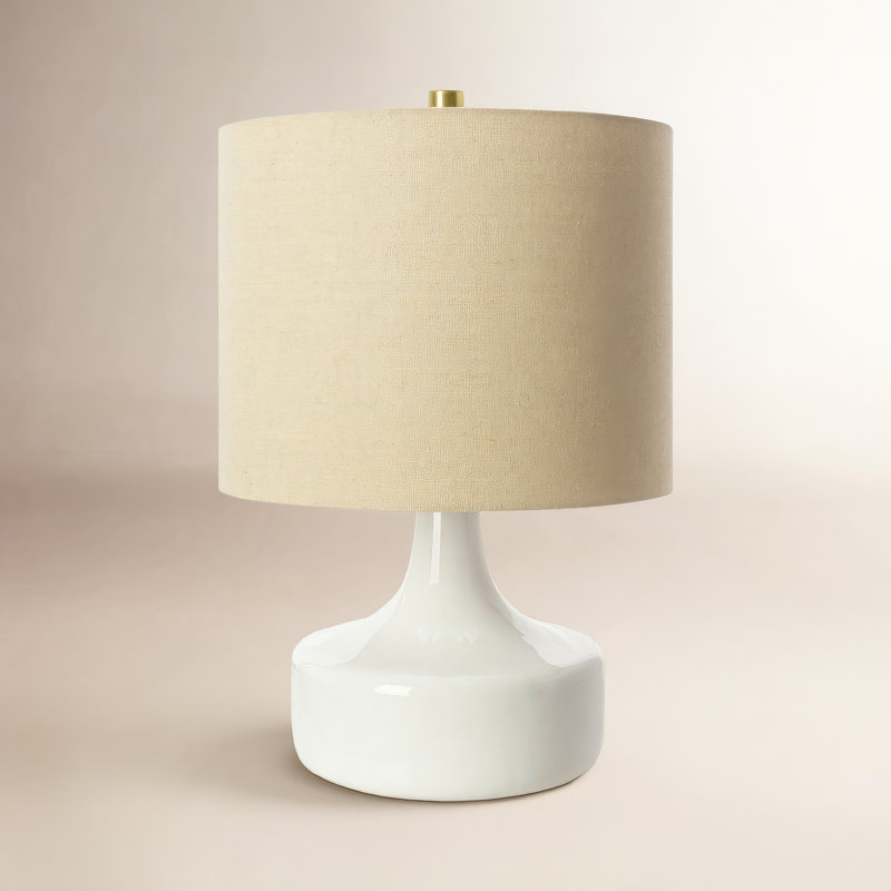 Lampe de table Medano, Blanc
