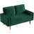 Velours vert sélectionné