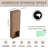 Vowar 12" Wall-Mounted Bathroom Cabinet With 1 Soft-Close Door,Adjustable Shelf-151674461