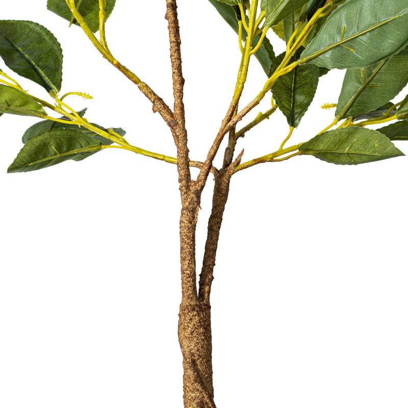 Citronnier artificiel en pot 28 po