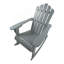 Chaise Adirondack inclinable en bois