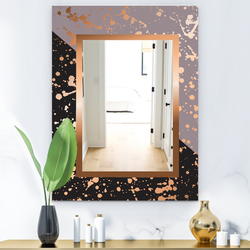 Miroir de coiffeuse Playful Glam, H 39,4 po x l 29,5 po