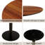 Ensemble de table à manger compact 3 pièces, ensemble de table de salle à manger avec table ronde et sièges ergonomiques-437566854-437566968