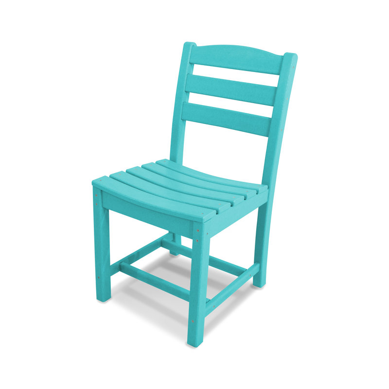 Chaise d'appoint d'extérieur POLYWOOD La Casa Café, Turquoise