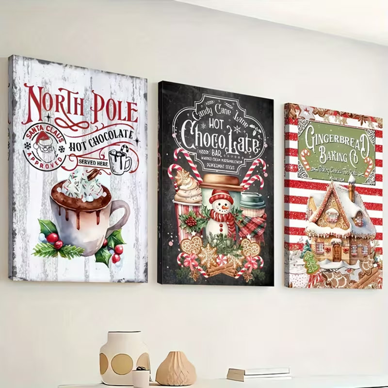 3 Piece Wrapped Canvas Print