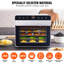 Déshydrateur d'aliments VEVOR 6 plateaux 700W