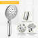 35 Setting 3-way Shower Head Combo
