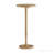 Morven Antique Brass Adjustable Height Accent Table