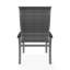 Belle Isle Sling Aluminum Frame Dining Height Supreme Arm Chair with Marine Grade Polymer Arm Accent-425489468-425489411