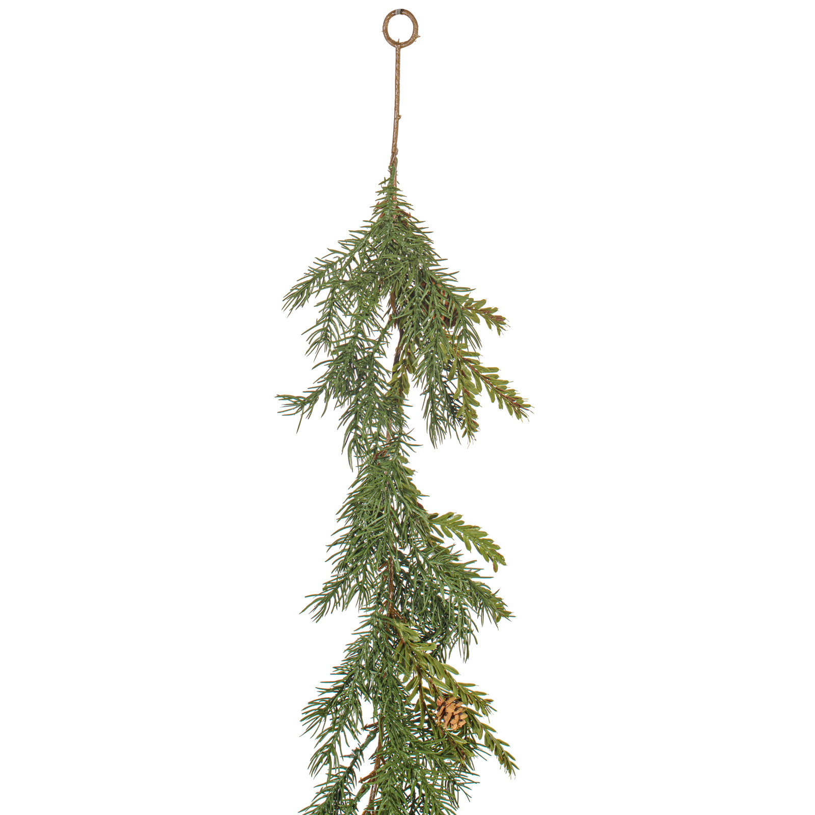 Hemlock 72'' in. Faux Pine Garland