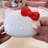 Hello Kitty Wireless Compact Mirror with Adjustable Brightness Touch Sensor and Travel Makeup Mirror