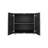 Ottobert 2 Door Office Copier Cabinet - Mobile File Stand With 360 Rotating Wheels And Magnetic Suction Heavy-Duty Black Adjustable Partition Metal Handle-121505487