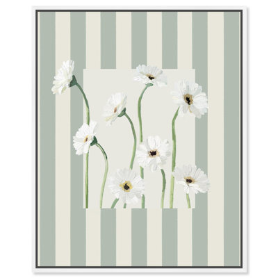 «Daisy Window Boho», impression sur toile par Notoriart