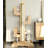 Minimalist Solid Wood & Hemp Rope Cactus Cat Tree for Home Use