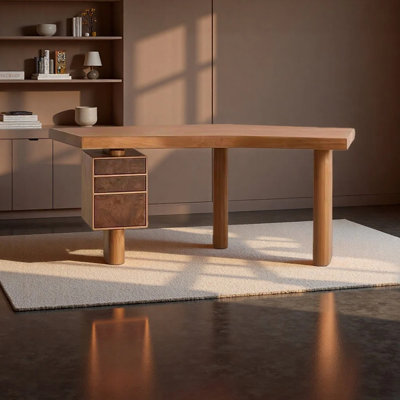 Nordic style minimalist desk
