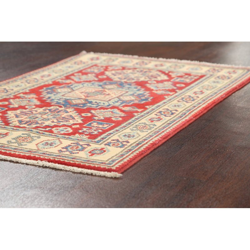 One-of-a-Kind 2'6" X 4'2" New Age Wool Area Rug in