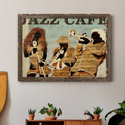 " Jazz Cafe " Painting Print