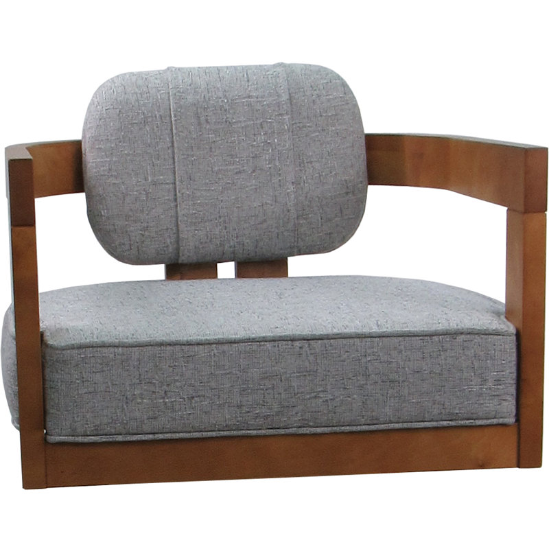 Ardoise Hemsath - miel - assise 34 po, Siège crème / structure miel