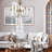 Schiff 6 - Light Steel Dimmable Empire Chandelier-430802377
