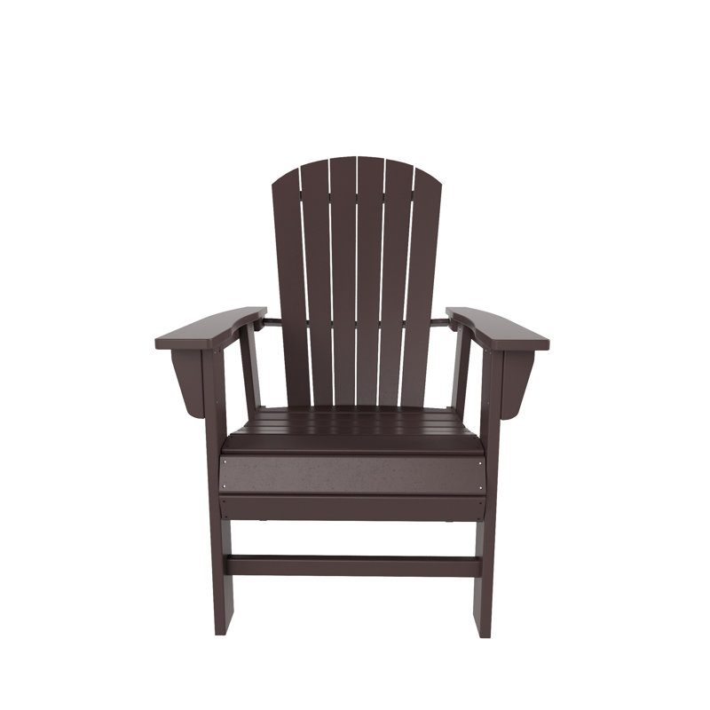Chaise Adirondack Geoff, Marron foncé