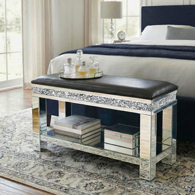 Amla Upholstered Storage Bench