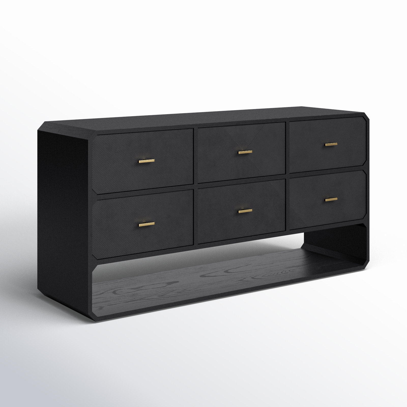 Harris 60 " Dresser, Black