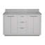 Ensemble de meuble-lavabo double 60 po Anastazia-53187011