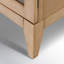 Gayle 3-Drawer Solid Wood China Cabinet with Glass Doors
