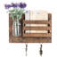 Barwick Wall Storage Organiser with Key Hooks/Mail Storage