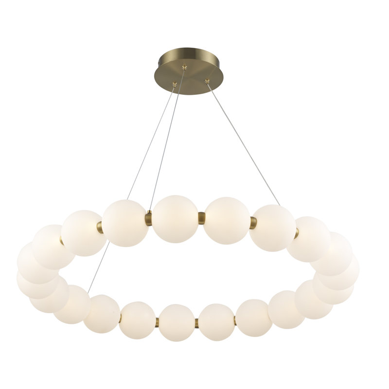 Minza 21-Light Chandelier, H 103 po x l 33 po x P 33 po, Or antique