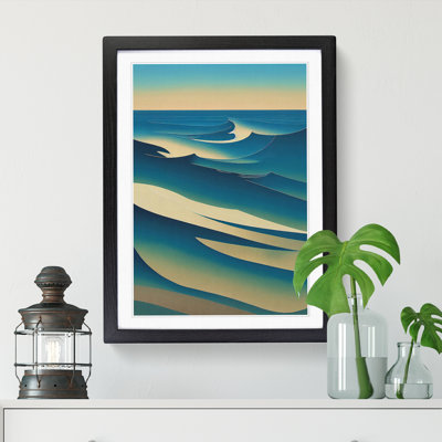 Sea View Abstract Vol.4 - Single Picture Frame Print