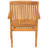 Datrion Teak Wood Outdoor Dining Armchair