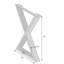 Dining 28.5" Cross Table Base-2121108469