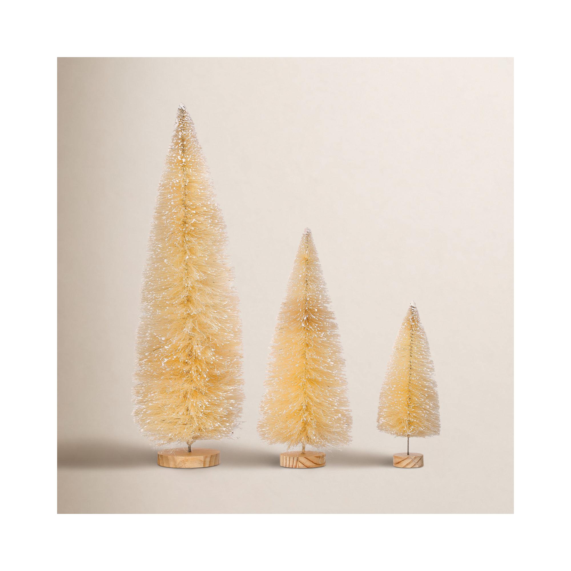 9/12/18" Winter Retreat Sisel Tree Set of 3