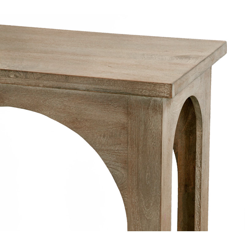 Console Wabbaseka en bois massif brun North Creek