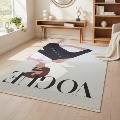Tapis rétro 5 pi x 8 pi
