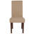 Arruda Upholstered Parsons Chairs-Panel Stitching-901640260
