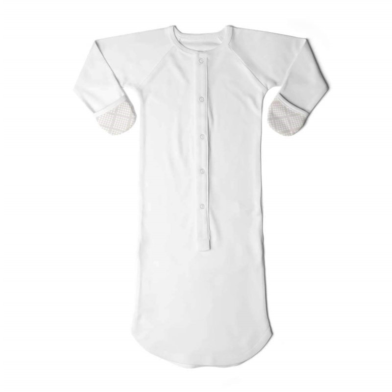 Baby Sleeping Bag, 9" W x 25" L, Cream