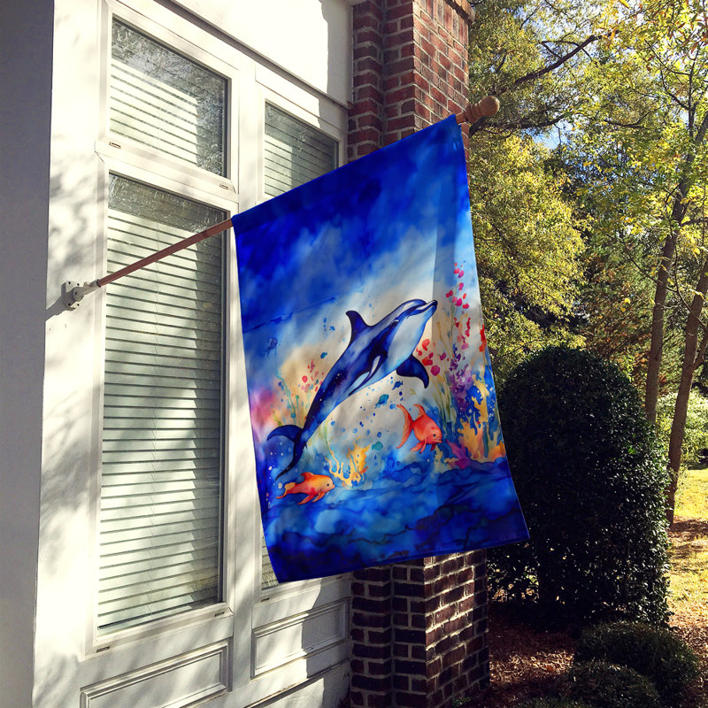 Double Sided 40'' H x 28'' W Polyester House Flag