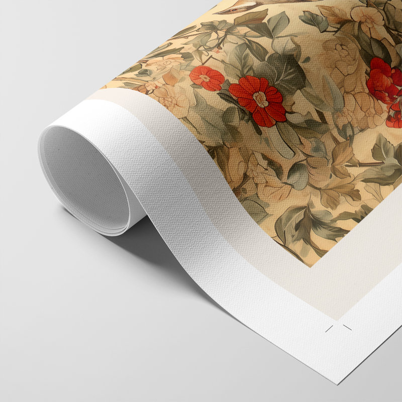 Série WG-MRRIS CCXCII - Impression sur toile seulement - NON-CADRE, H 27 po x l 18 po