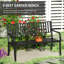 Banc de jardin extérieur Outsunny