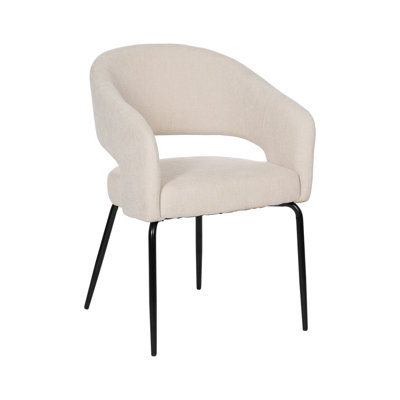 Capallia 48cm H Polyester Upholstered Upholstered Back Armchair